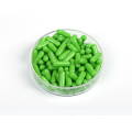 Size 00 green gelatin capsule shell